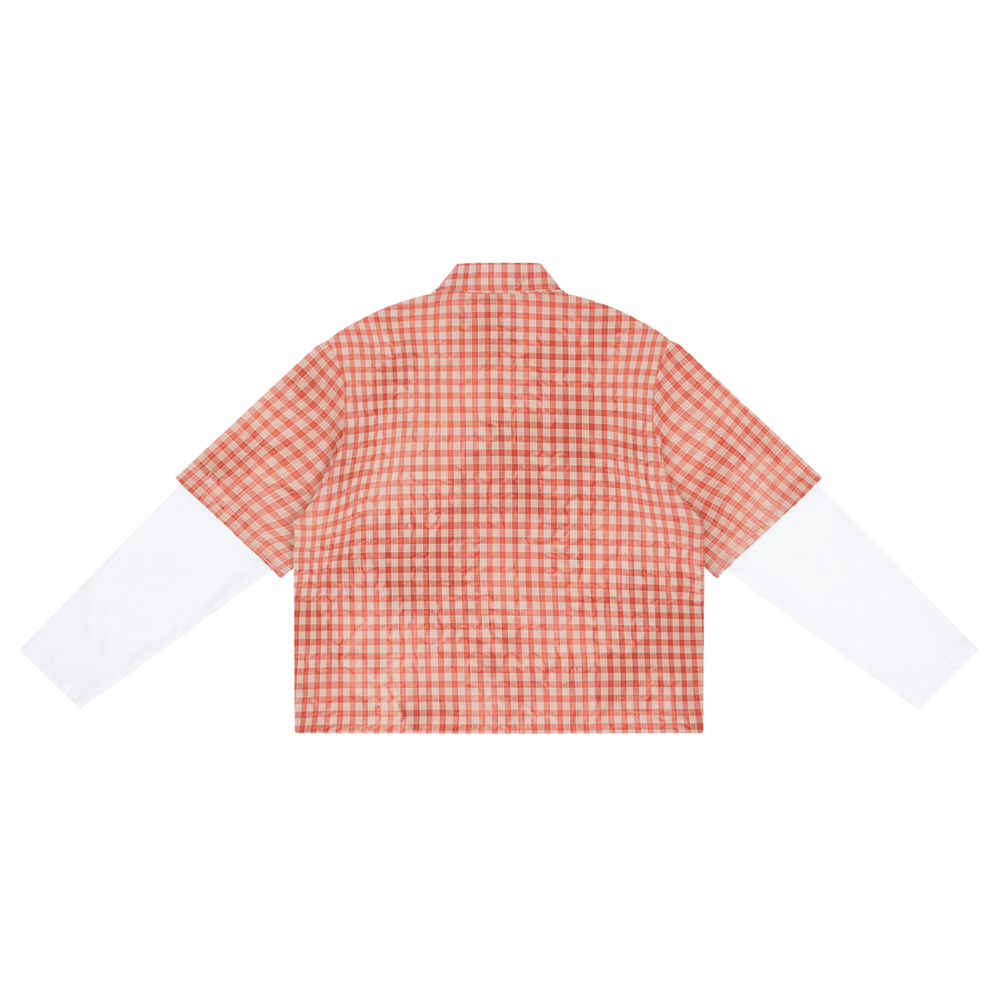 Vintage Wash Plaid Short Sleeve Shirt