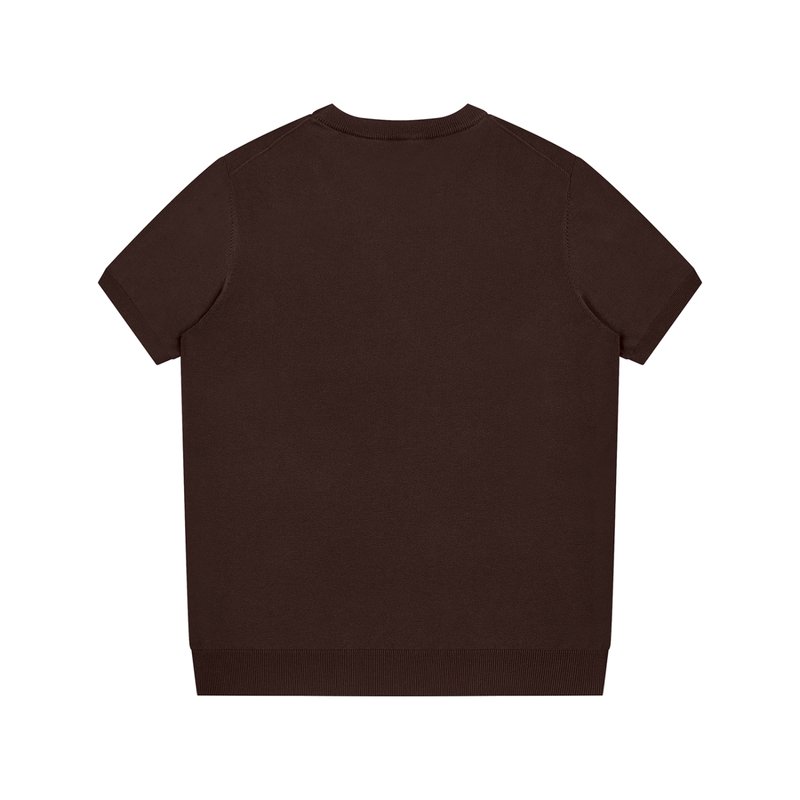 Crewneck Knit T-Shirt