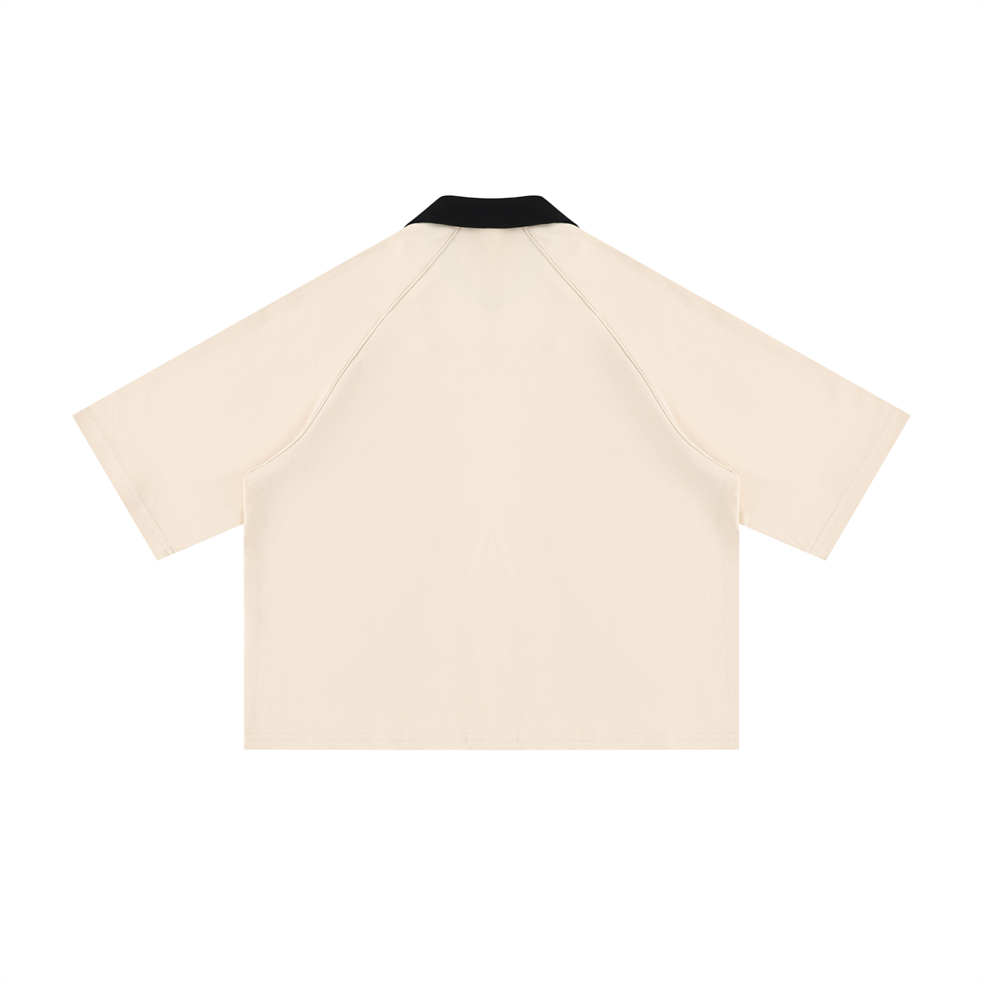 Color Block Boxy Short Sleeve Shirt