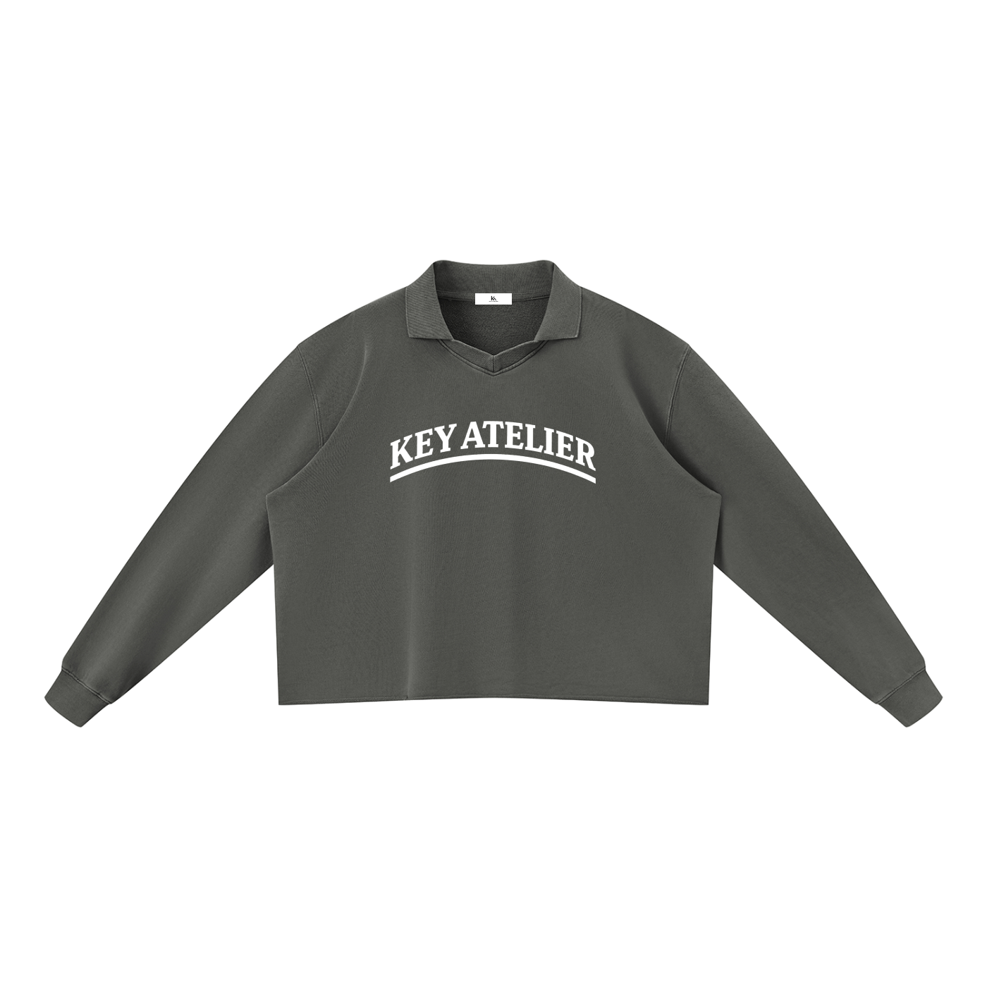 Mineral Wash Pullover Sweatshirt
