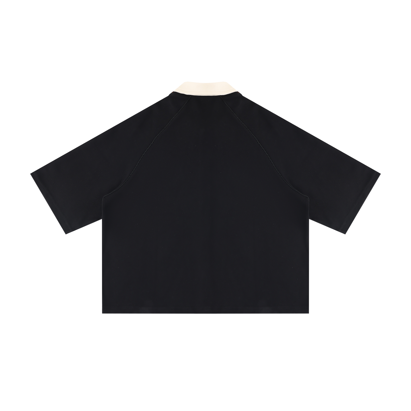 Color Block Boxy Short Sleeve Shirt