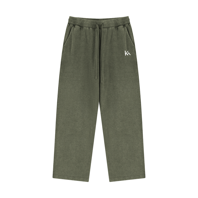 Mineral Wash Waffle Sweatpants