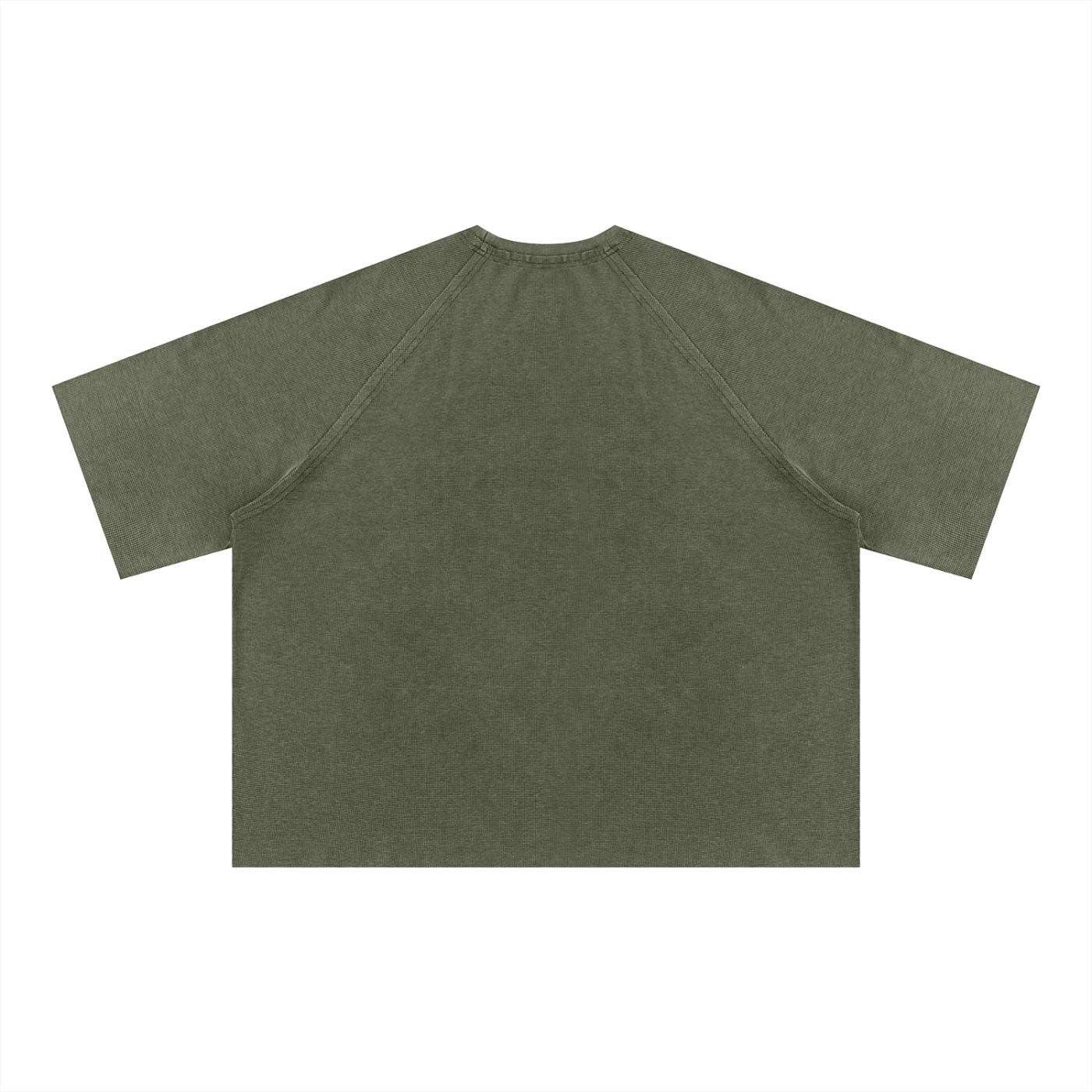Mineral Wash Boxy Waffle T-Shirt