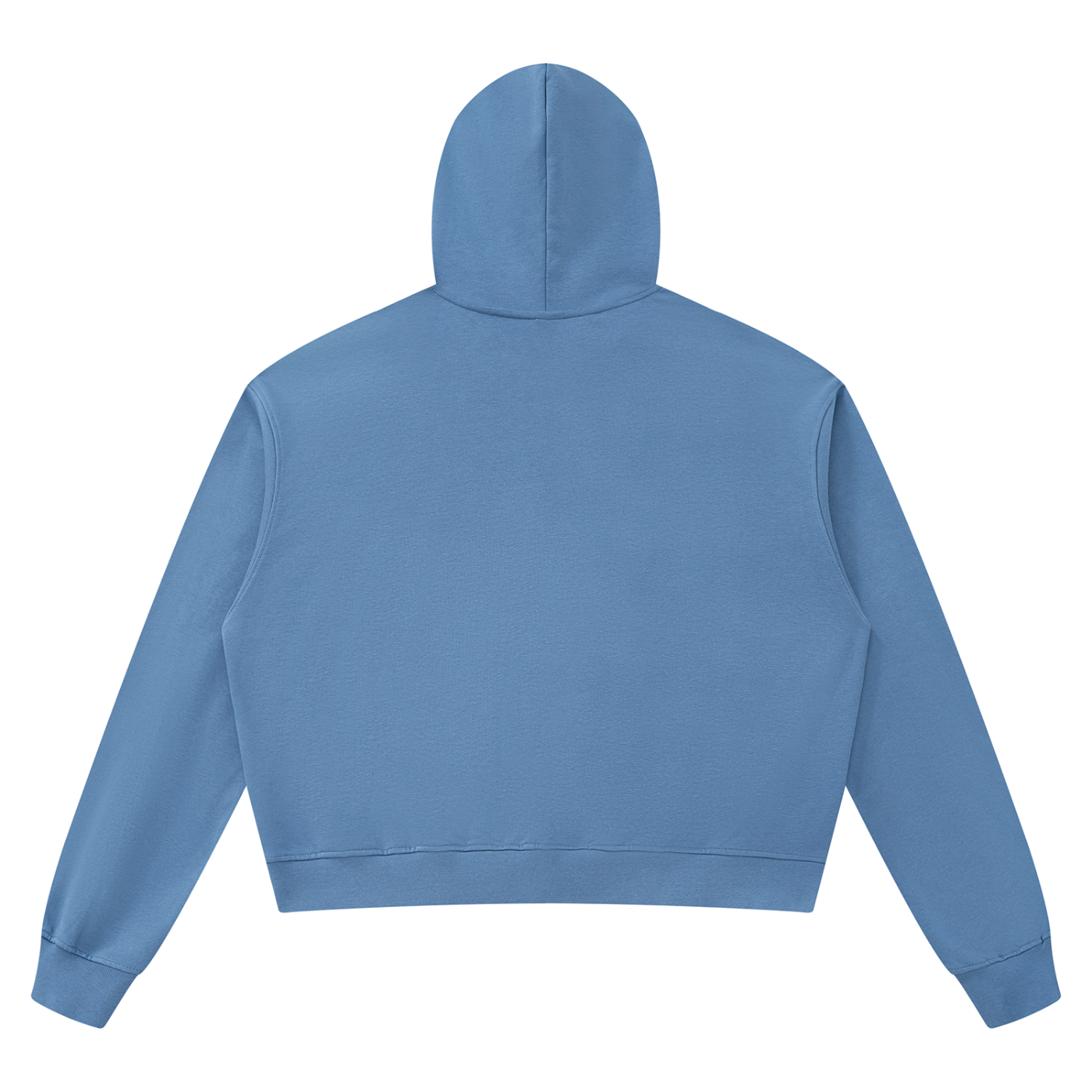 Boxy Raw Edge Hoodie