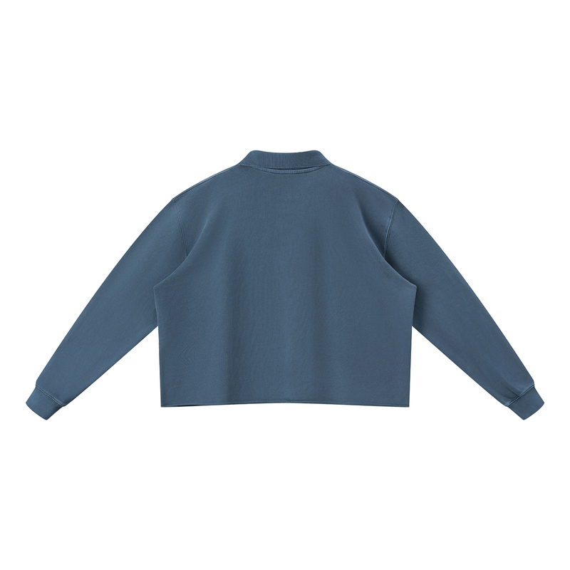 Mineral Wash Pullover Sweatshirt