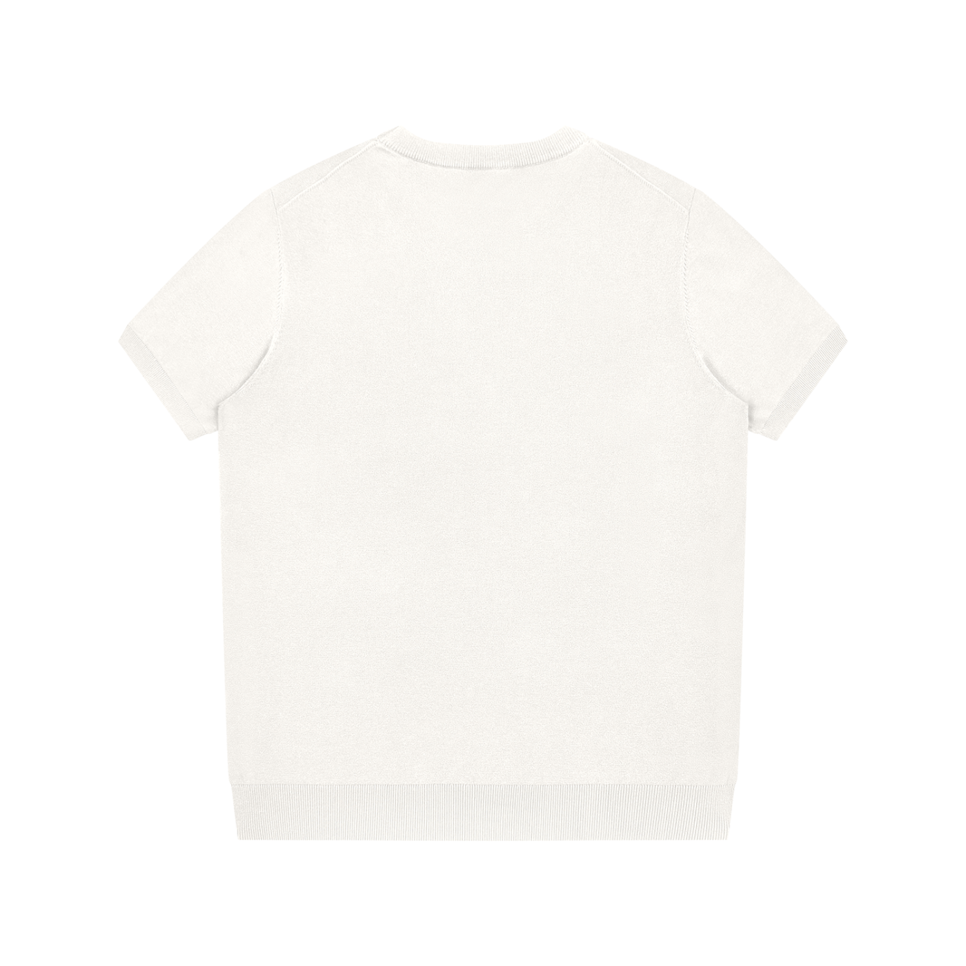 Crewneck Knit T-Shirt
