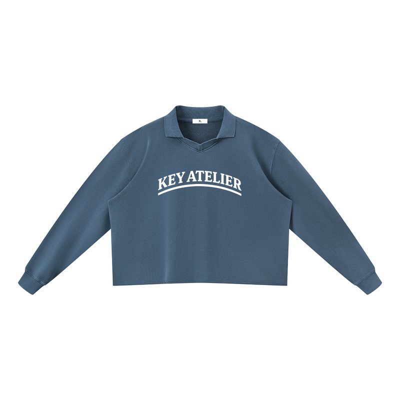 Mineral Wash Pullover Sweatshirt