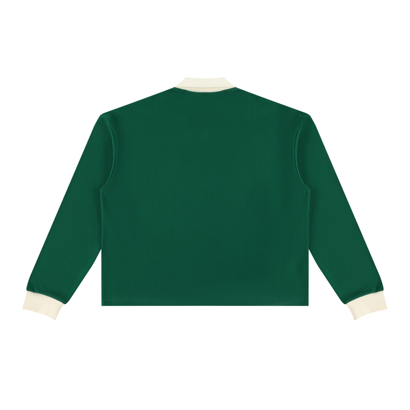 KEY ATELIER Color Block Long Sleeve Sweatshirt in Green – product image 6