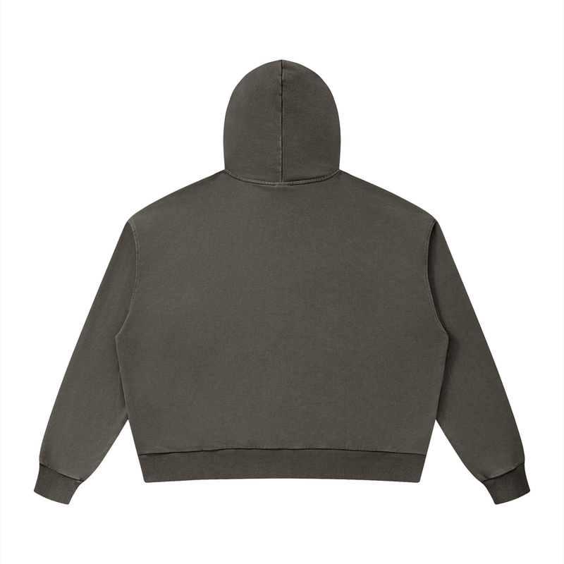 Mineral Wash Boxy Hoodie
