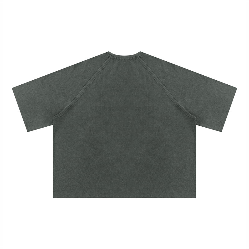 Mineral Wash Boxy Waffle T-Shirt