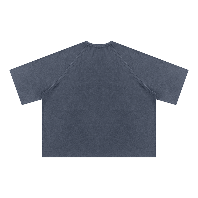 Mineral Wash Boxy Waffle T-Shirt