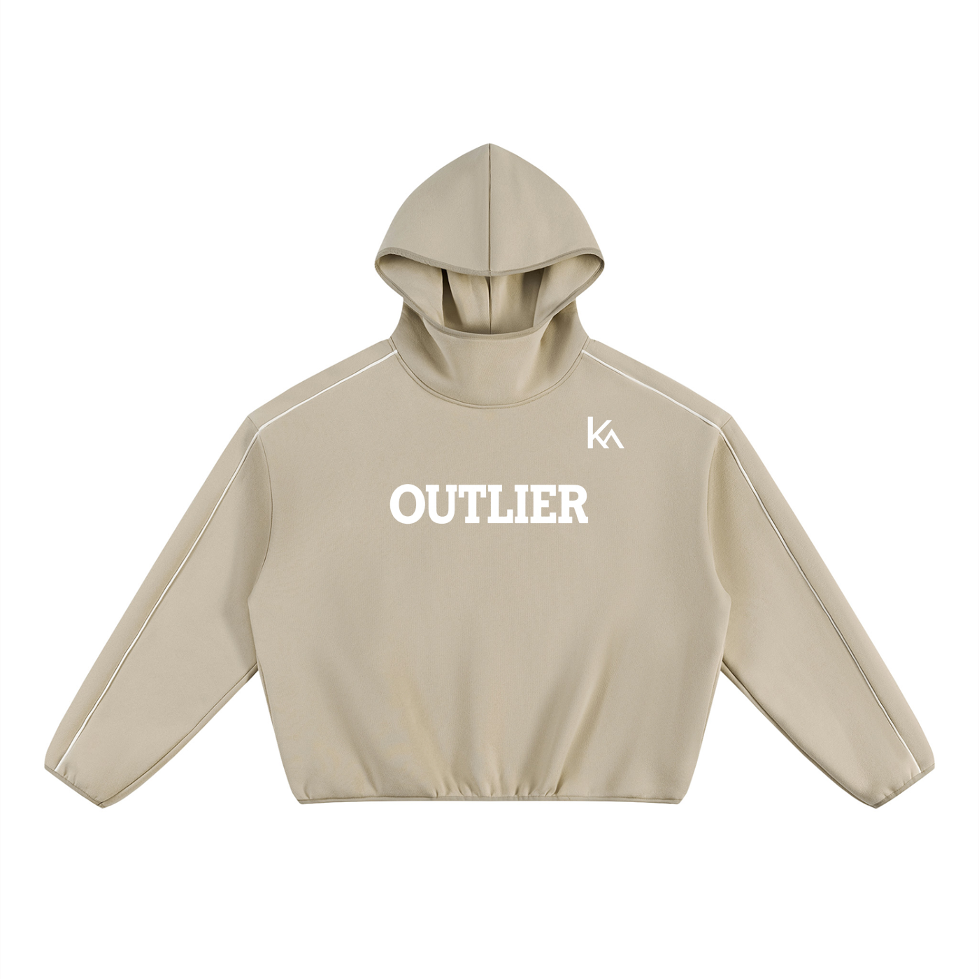 Piping Fleece Hoodie
