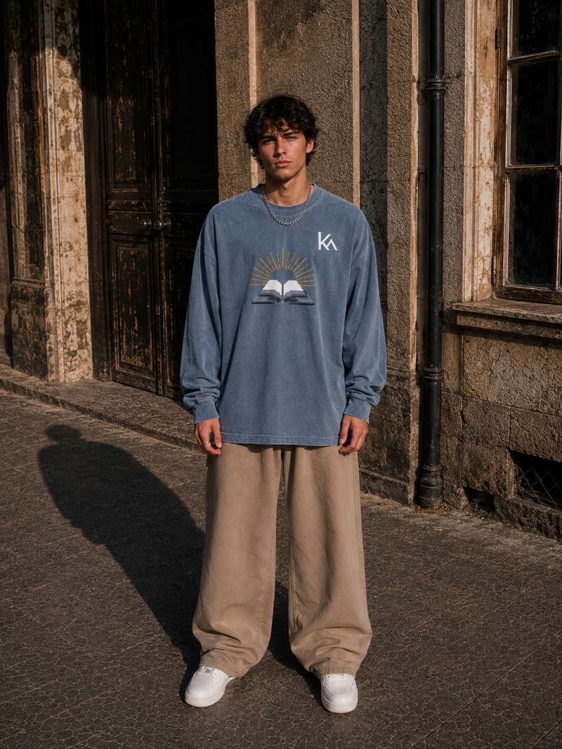 Vintage Washed Long Sleeve T-Shirt