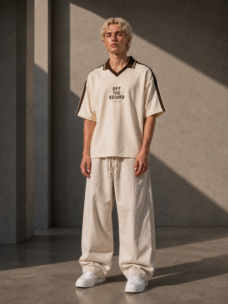 Color Block Polo Shirt