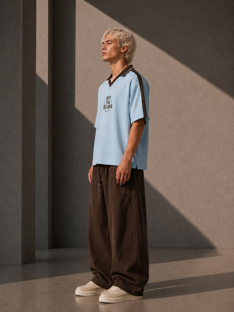 Color Block Polo Shirt