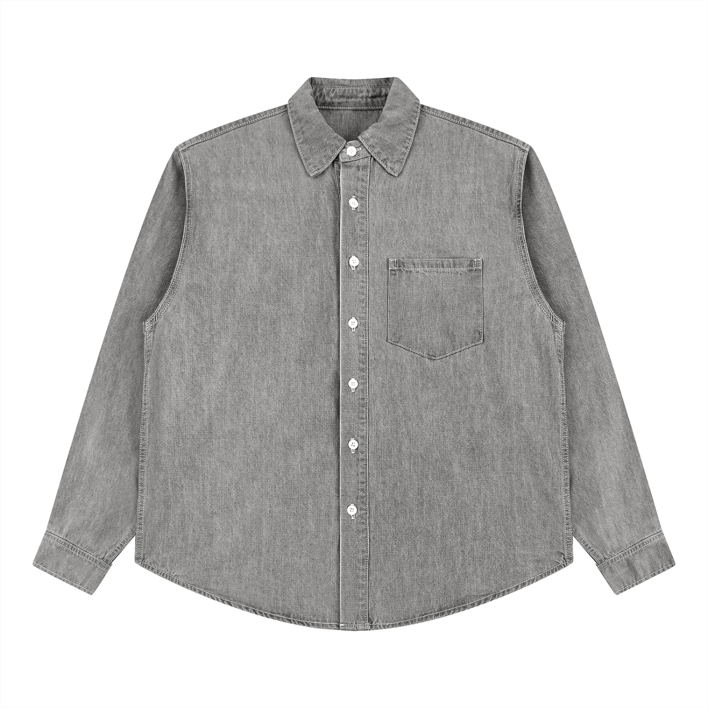 Vintage Wash Denim Shirt