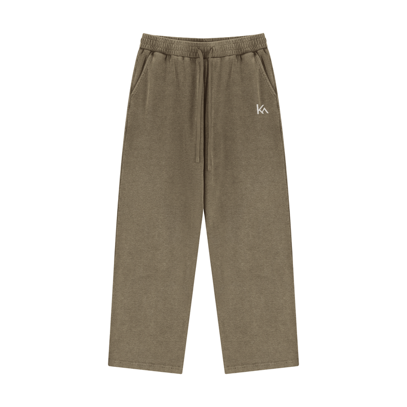 Mineral Wash Waffle Sweatpants