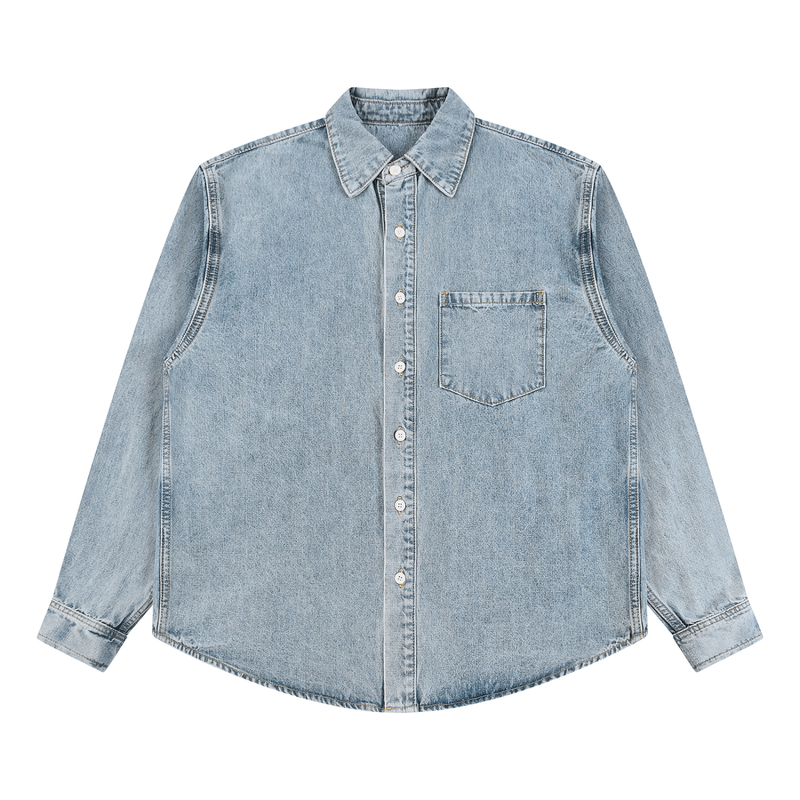 Vintage Wash Denim Shirt