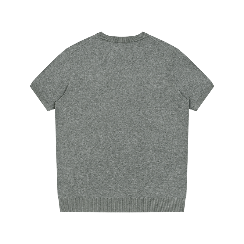 Crewneck Knit T-Shirt