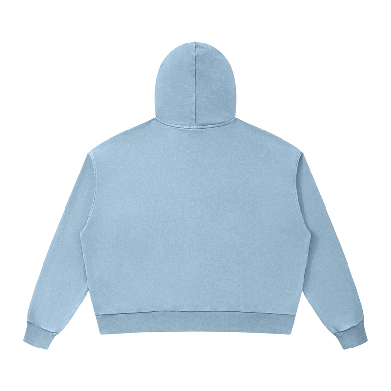 Mineral Wash Boxy Hoodie