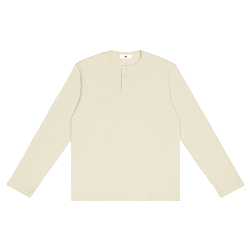Long Sleeve Henley T-Shirt