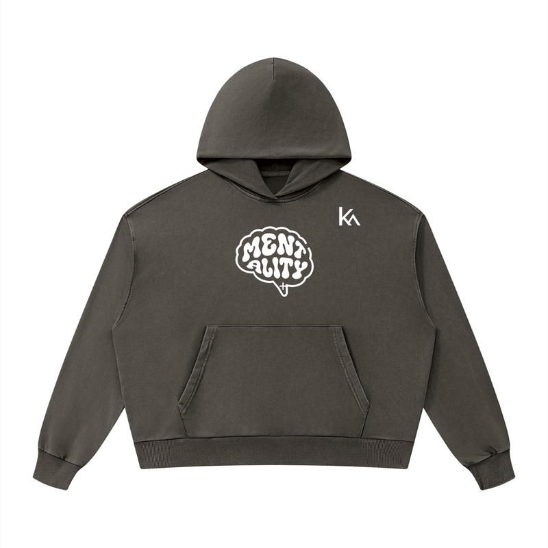 Mineral Wash Boxy Hoodie