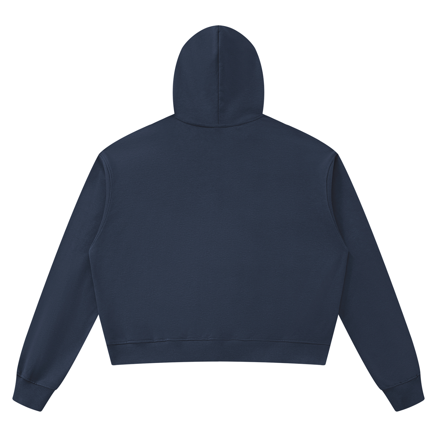 Boxy Raw Edge Hoodie