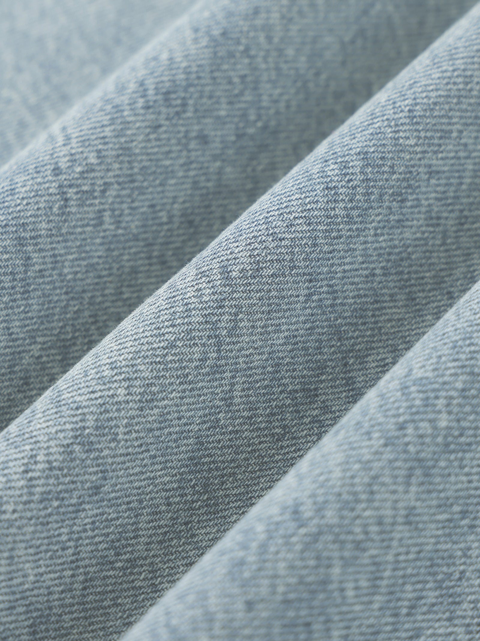 KEY ATELIER Wash Boxy Raw Hem Denim T-Shirt in Light Blue – product image 9