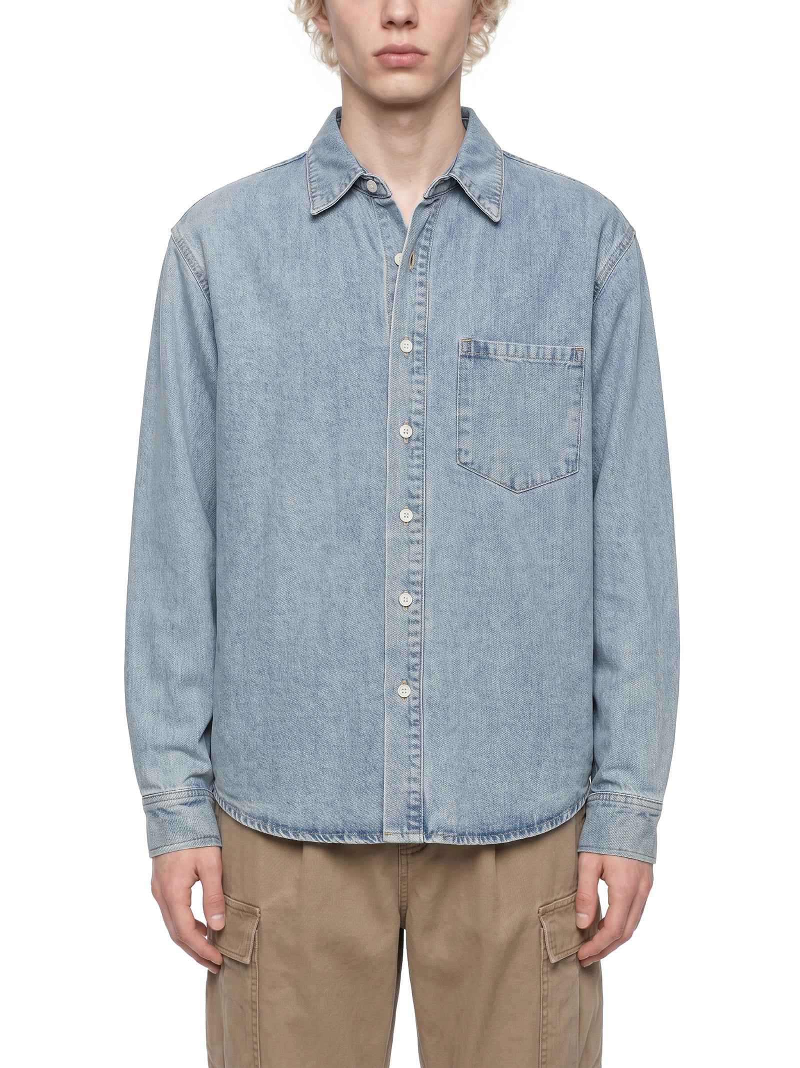 Vintage Wash Denim Shirt