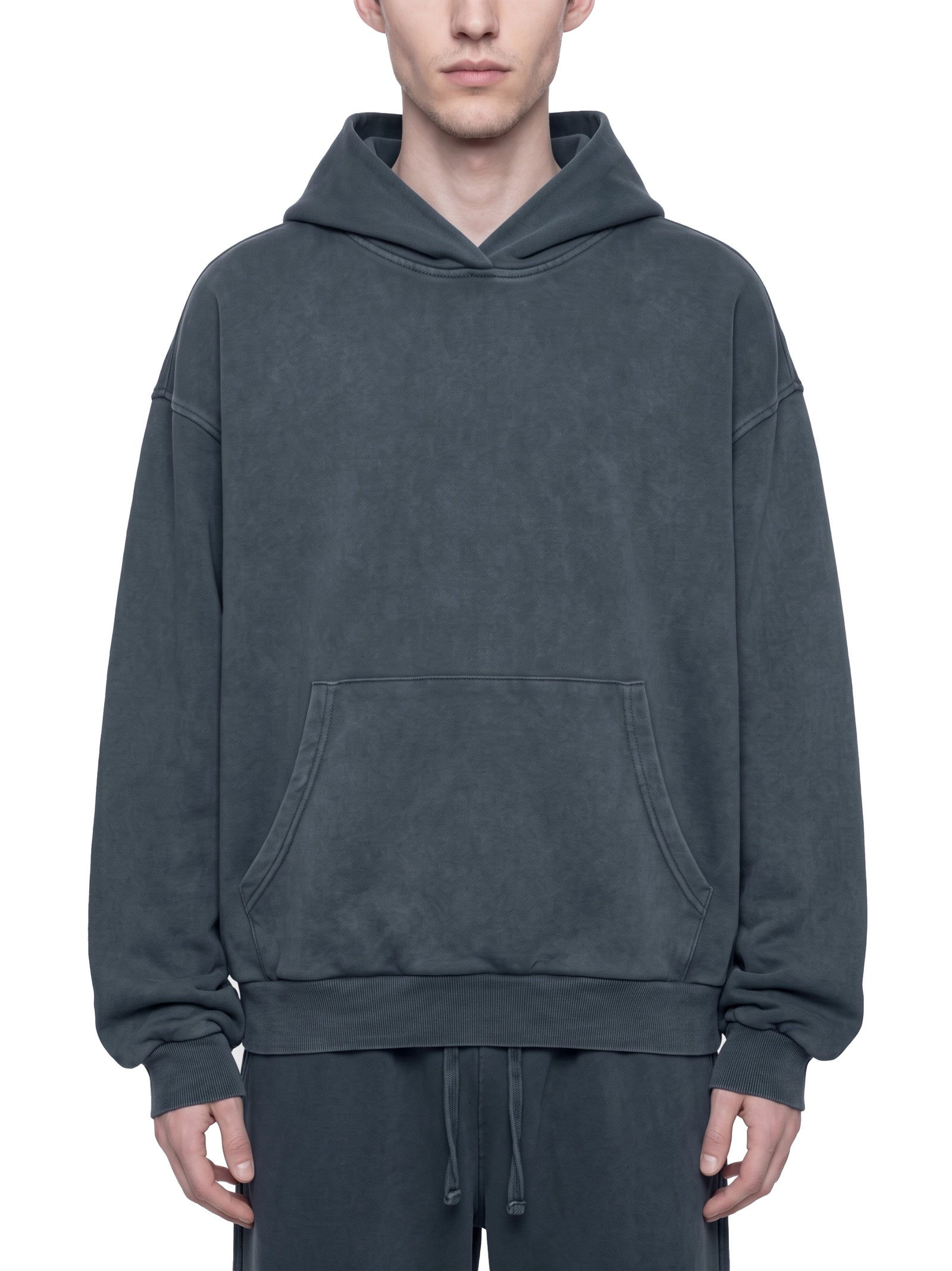Mineral Wash Boxy Hoodie
