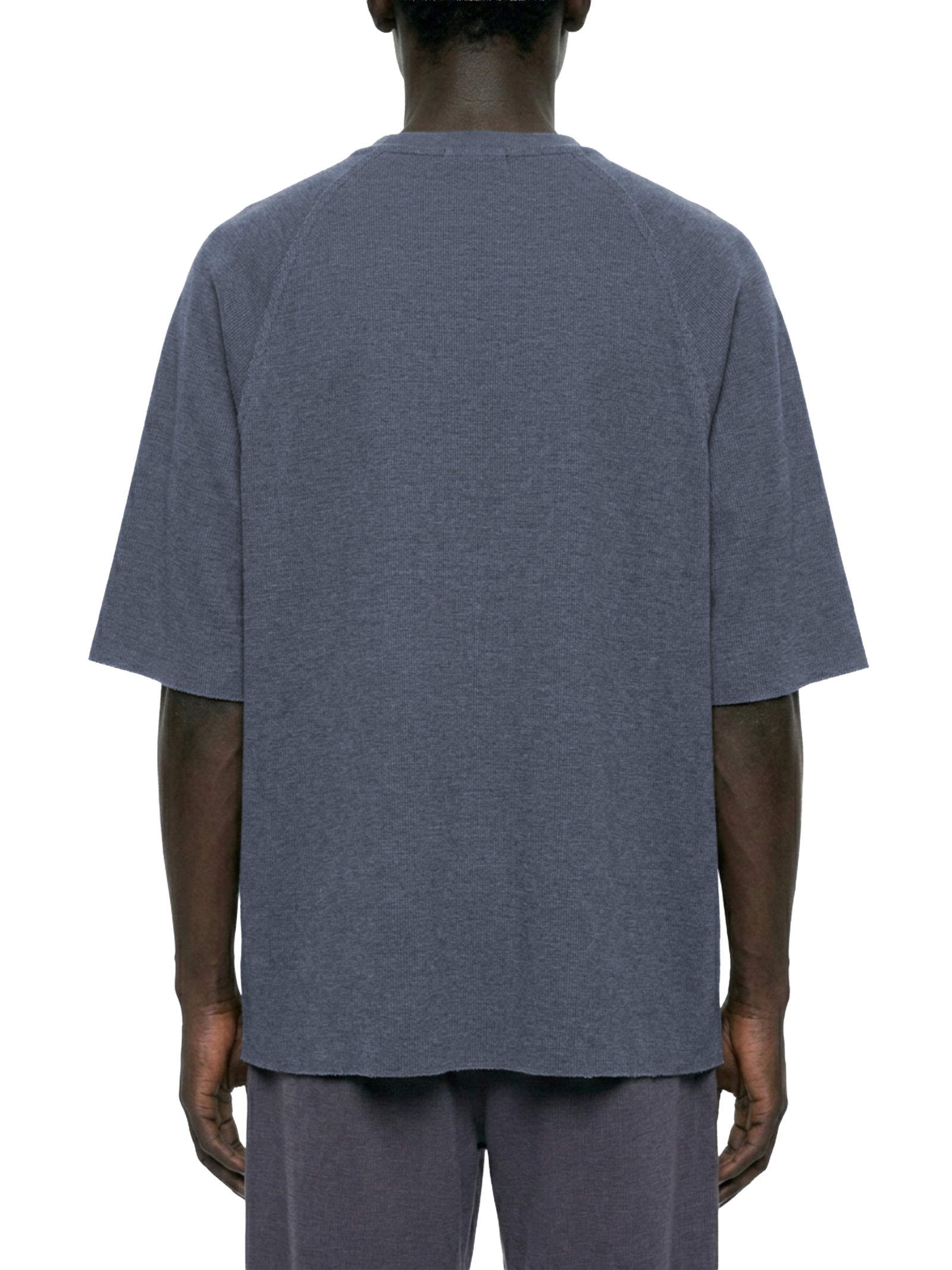 Mineral Wash Boxy Waffle T-Shirt